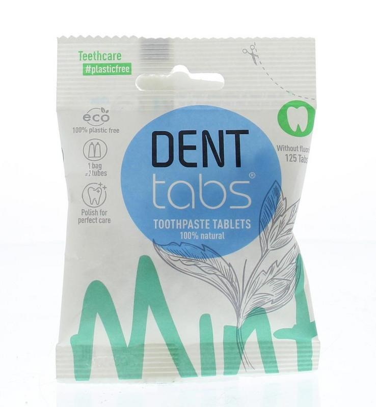 Denttabs Denttabs Tandenpoets tab (125 st)