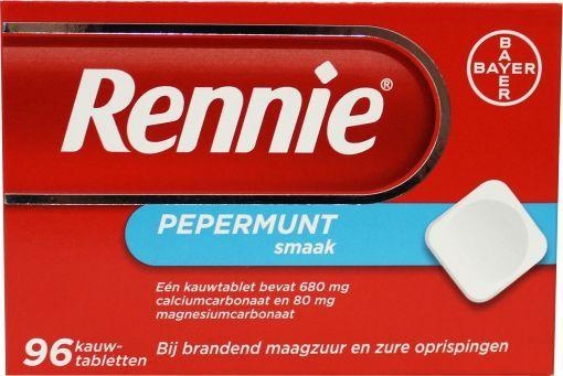 Rennie Rennie Pepermunt (96 Kauwtab)