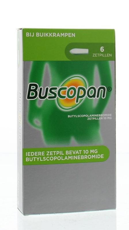 Buscopan Buscopan 10mg (6 Zetpillen)