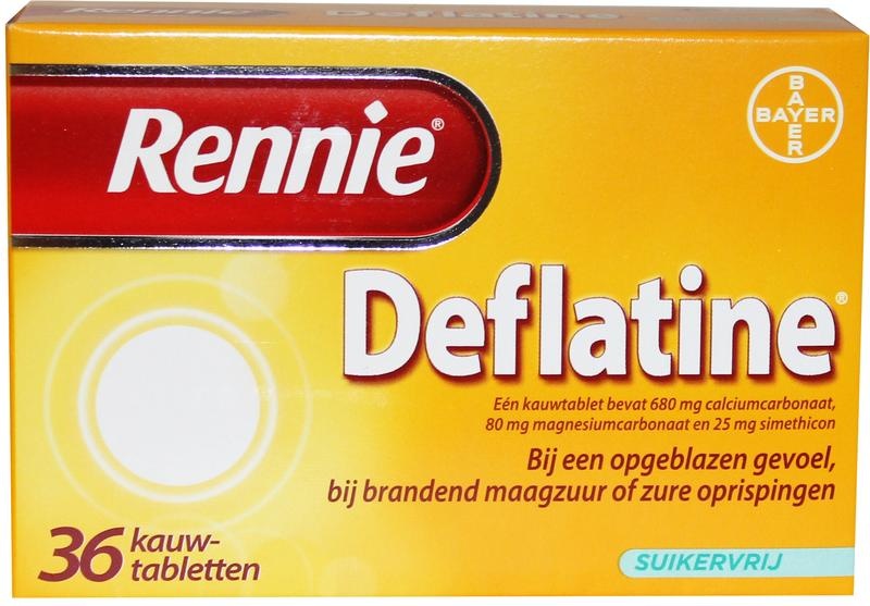 Rennie Rennie Deflatine (36 tab)