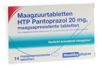 Healthypharm Healthypharm Pantoprazol 20mg (14 st)