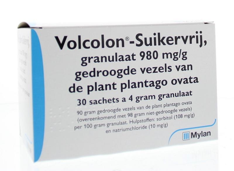 Volcolon Volcolon Granulaat suikervrij 4 gr (30 Sachets)