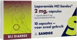 Sandoz Sandoz Loperamide 2mg (10 caps)