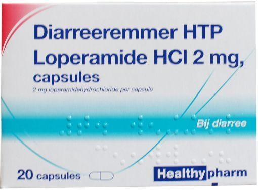 Healthypharm Healthypharm Loperamide 2mg diarreeremmer (20 caps)