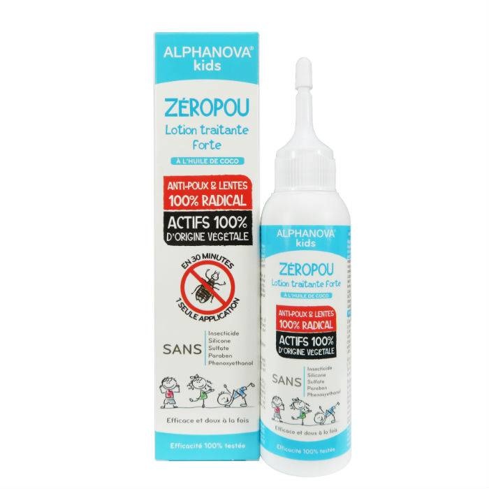 Alphanova Kids Alphanova Kids Zeropou behandeling anti hoofdluis (100 ml)
