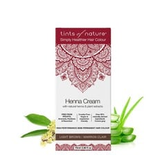 Tints Of Nature Henna cream light brown semi permanent (70 ml)