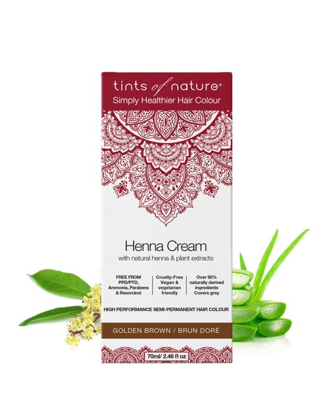 Tints Of Nature Tints Of Nature Henna cream golden brown semi permanent (70 ml)