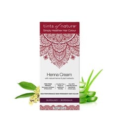 Henna cream burgundy semi permanent (70 Milliliter)