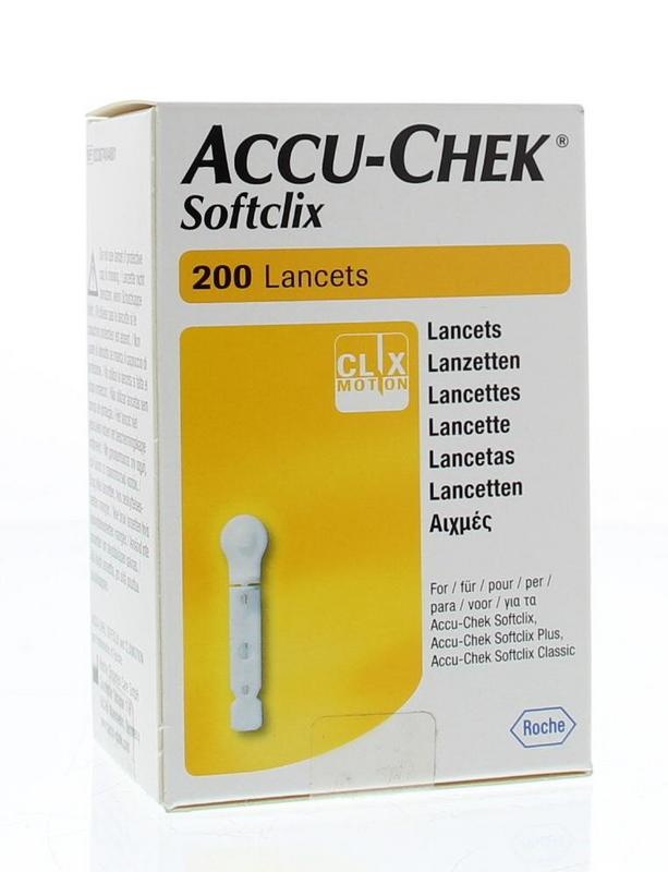 Accu Chek Accu Chek Softclix lancetten (200 st)