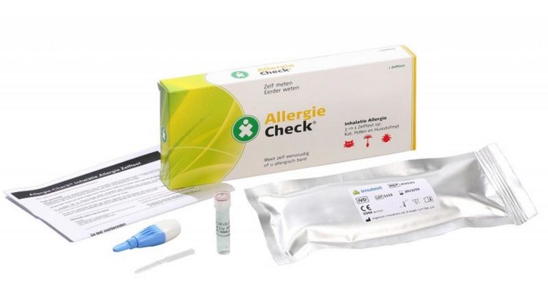 Testjezelf.nu Testjezelf.nu Allergie check 3 in 1 inhalatie (1 st)