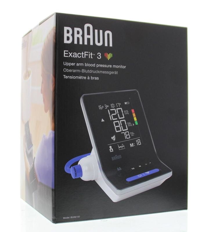 Braun Braun Exactfit 3 bloeddrukmeter bovenarm (1 st)