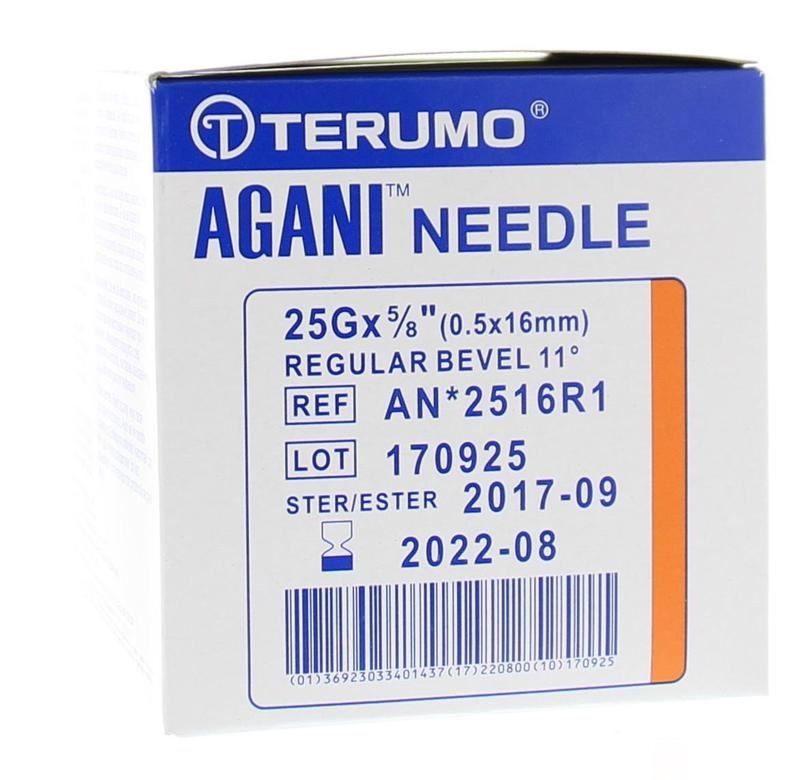 Terumo Terumo Injectienaald 0.5mm x 16mm (100 st)