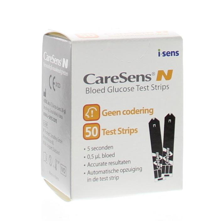 Caresens Caresens N glucose teststrips (50 st)