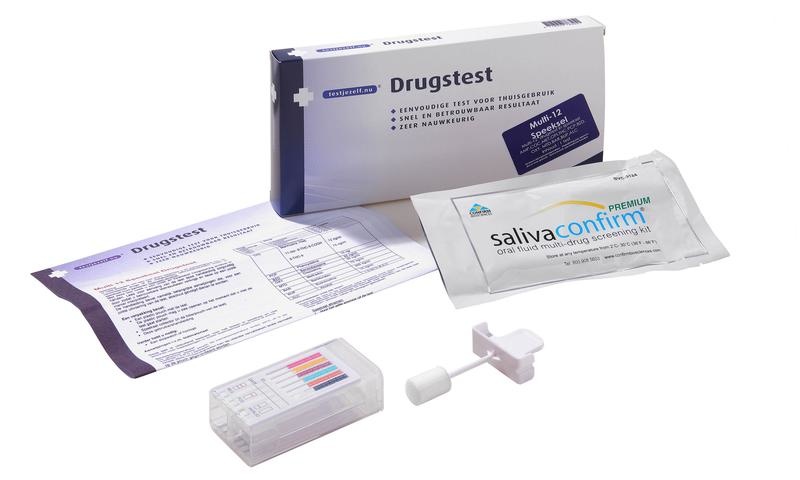 Testjezelf.nu Testjezelf.nu Multidrugtest 12 speeksel (1 st)