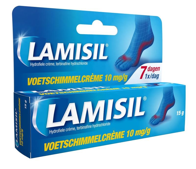 Lamisil Lamisil Voetschimmel creme10mg/g (15 gr)