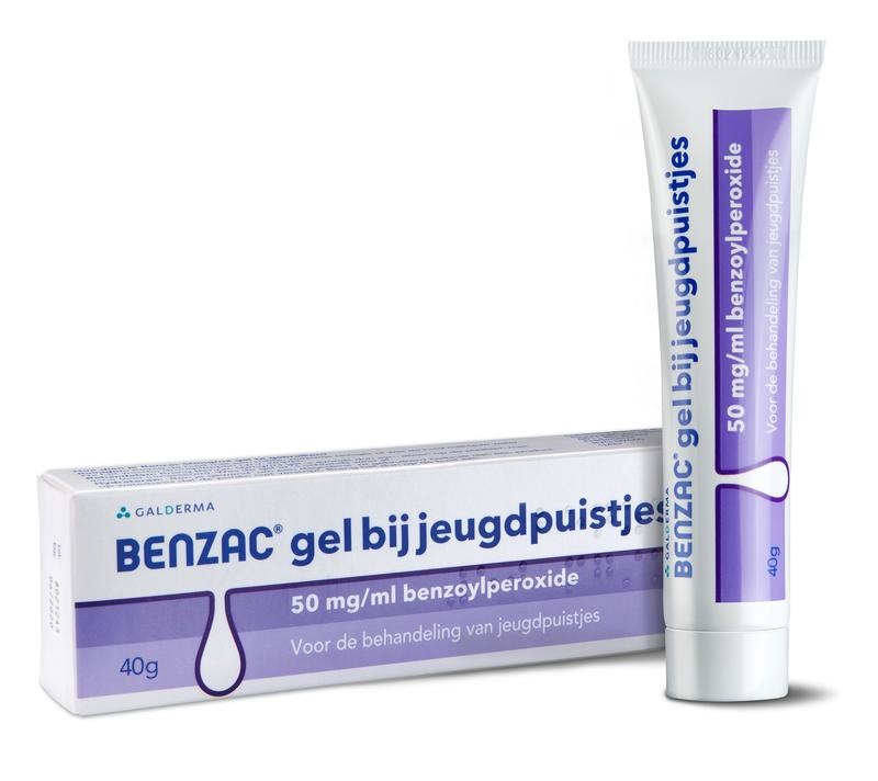 Benzac Benzac Gel 50mg/ml benzoylperoxide (40 gr)