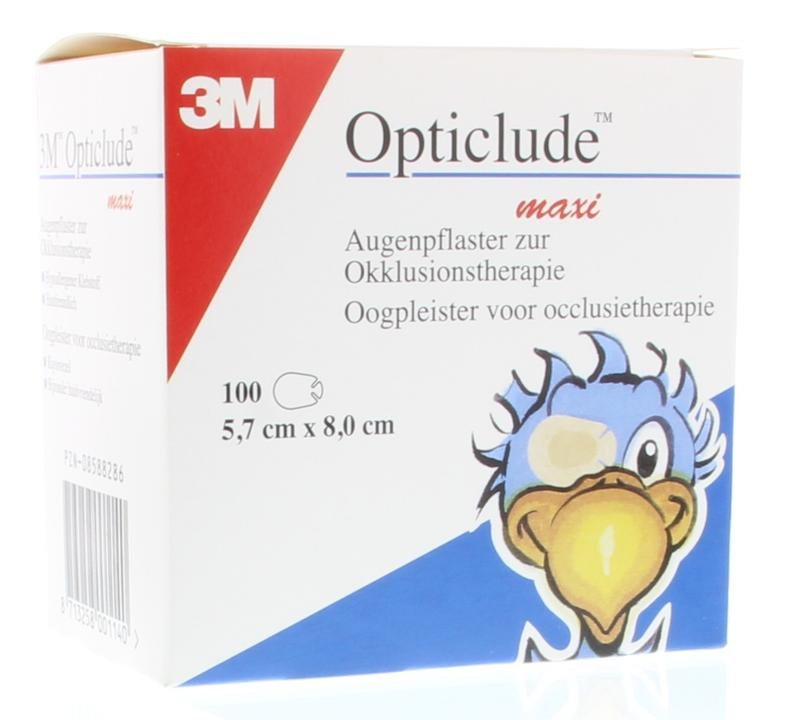 Opticlude Opticlude Oogpleister comfort maxi (100 st)