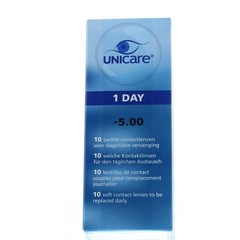 Unicare Daglens -5.00 (10 st)