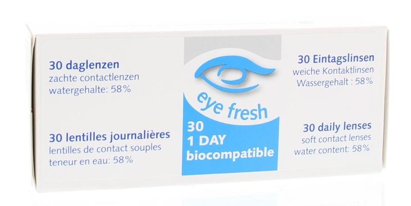 Eyefresh Eyefresh Daglenzen -1.00 (30 st)