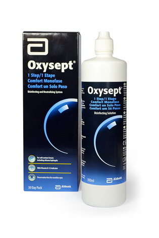 Oxysept Oxysept 1 Step lenzenvloeistof voor 1 maand (300 ml)