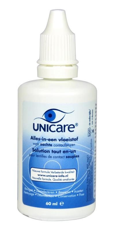 Unicare Unicare Alles-in-een vloeistof zachte lenzen (60 ml)