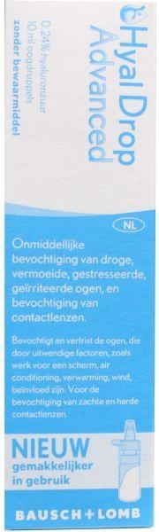 Bausch & Lomb Bausch & Lomb Hyal drop (10 ml)