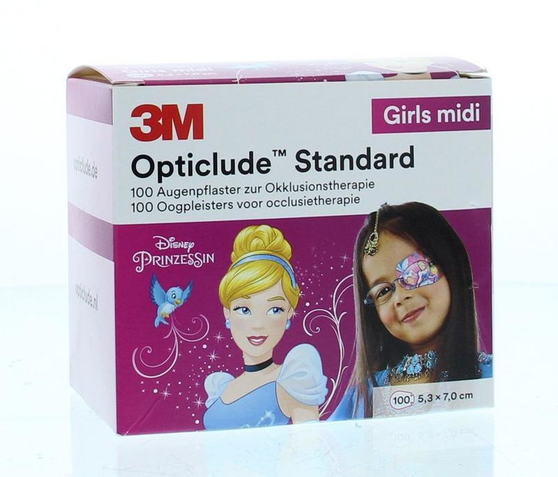 Opticlude Opticlude Oogpleister midi girl disney (100 st)