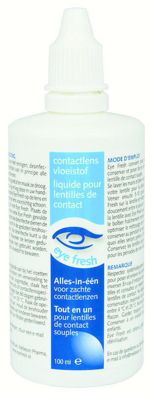Eyefresh Eyefresh Alles-in-1 vloeistof zachte lenzen (100 ml)