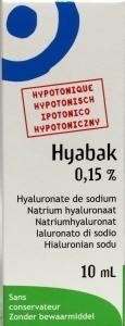 Hyabak Hyabak Oogdruppels (10 ml)