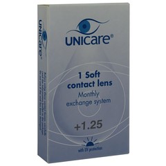 Unicare Maandlens +1.25 (1 st)