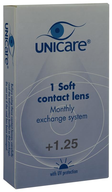 Unicare Unicare Maandlens +1.25 (1 st)