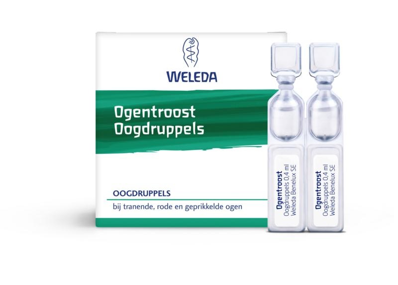 Weleda Weleda Ogentroost oogdruppels 0.4ml (20 Ampullen)