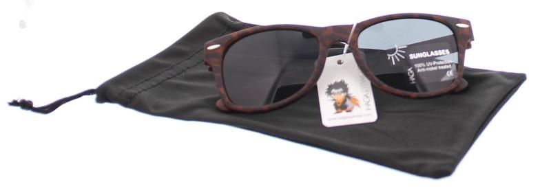 Haga Eyewear Haga Eyewear Zonnebril Kind 5-10 jaar wayfarer luipaard (1 st)