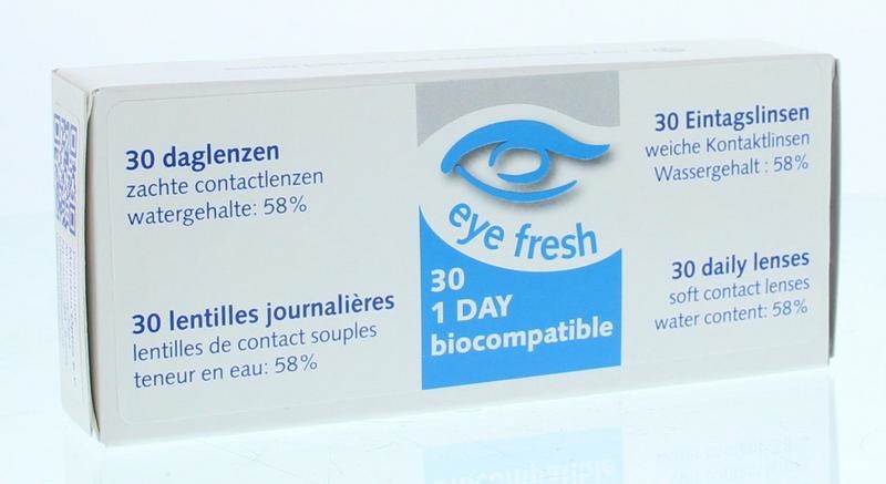 Eyefresh Eyefresh Daglenzen -2.50 (30 st)