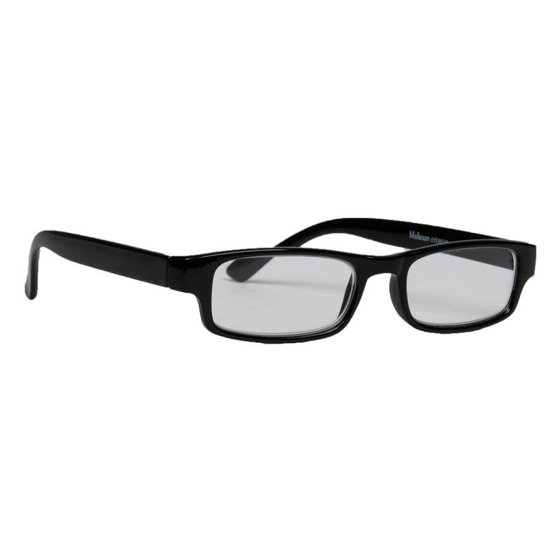 Melleson Overkijk leesbril zwart +2.00 (1 stuks)