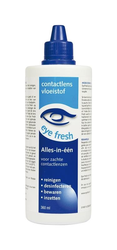 Alles-in-1 vloeistof zachte lenzen