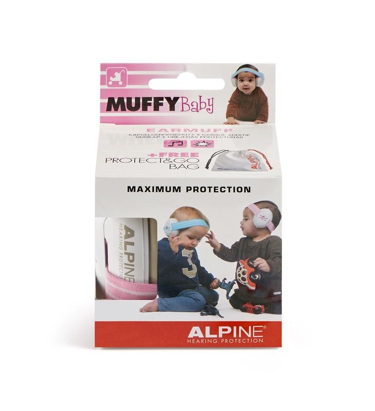 Alpine Alpine Muffy baby pink oorkappen (1 st)