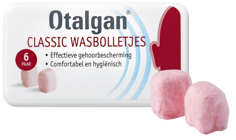 Otalgan Otalgan Classic wasbolletjes (6 Paar)