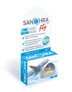 Sanohra Sanohra Oordop vliegtuig fly regular volwassen (1 Paar)