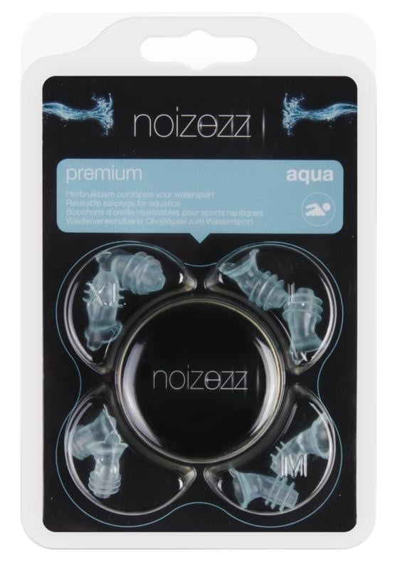 Noizezz Gehoorbescherming premium aqua blauw (1 set)