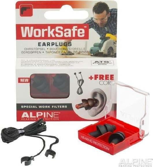 Alpine Alpine Worksafe oordopjes (1 Paar)