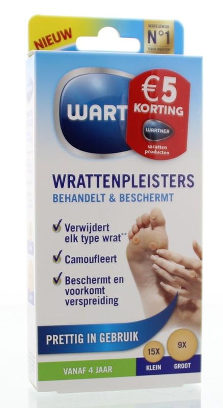 Wartner Wartner Wrattenpleister (24 st)