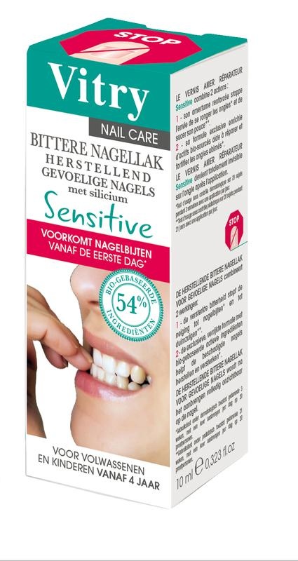 Vitry Vitry Nagellak hersteller & bitter sensitive (10 ml)