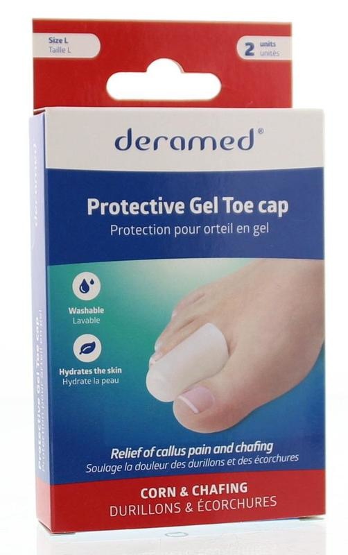 Deramed Deramed Teenkap gel maat L (2 st)