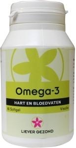 Liever Gezond Liever Gezond Omega 3 (60 Softgels)