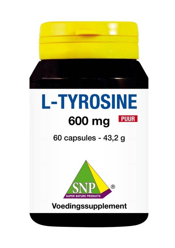SNP L-Tyrosine 600MG Puur (60 capsules)