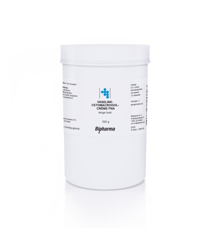 Bipharma Bipharma Vaseline-cetomacrogolcreme FNA (500 gr)