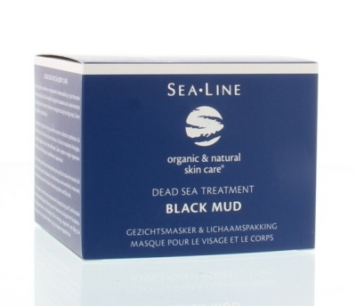 Sea-Line Black mud facial mask & body pack (225 Milliliter) Sea-Line Black mud facial mask & body pack (225 Milliliter)