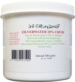 Cruydhof Cruydhof Zilverwater creme 10% (500 gr)