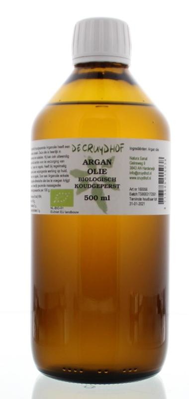 Cruydhof Cruydhof Argan olie koudgeperst bio (500 ml)